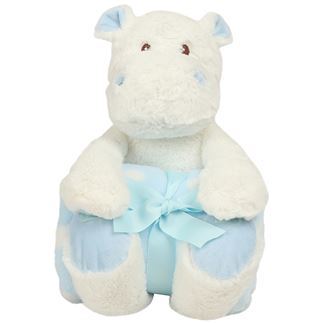 Hippo with blanket