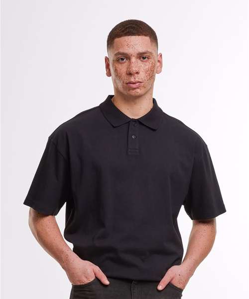 Oversized polo shirt