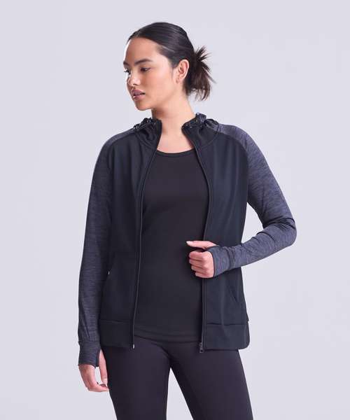 Women's cool contrast zoodie