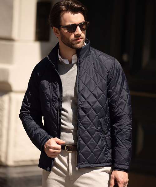 Henderson – stylish diamond quilted jacket