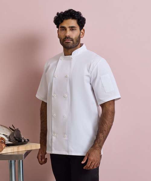 Short sleeve chef’s jacket